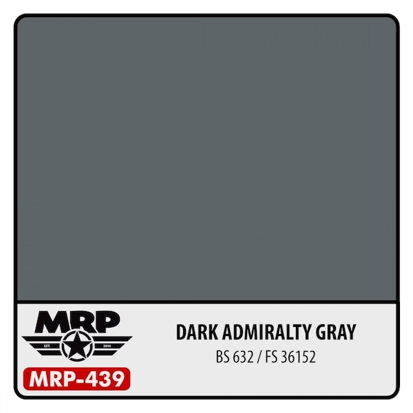Dark ADMIRALTY GREY (BS 632 / FS 36152) (30ml Bottle) MRP-439