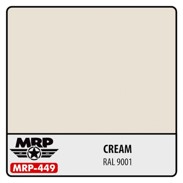 Cream (RAL9001) (30ml Bottle)  MRP-449