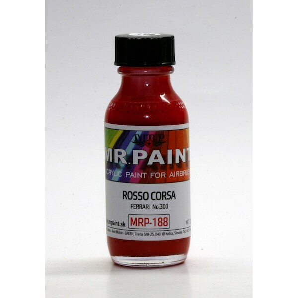 Rosso Corsa (Ferrari no 300) (30ml Bottle)  MRP-c026