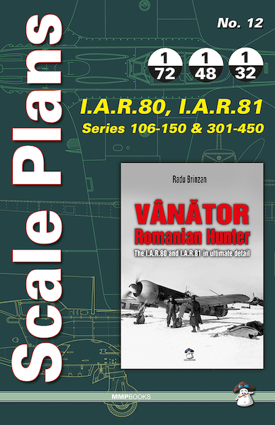 Scale plans no 12: IAR.80 and IAR.81, Srs 106-150 and 301-450 9788363678531