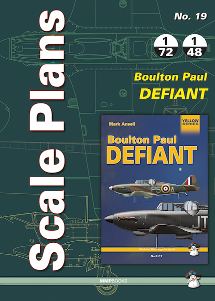 Scale Plans Boulton Paul Defiant 9788363678746