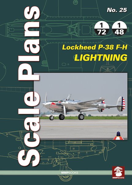 Scale Plans: Lockheed P38F-H Lightning  9788363678876