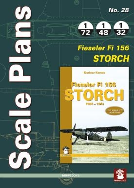 Scale Plans: Fieseler Fi156 Storch  9788363678975