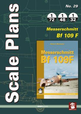 Scale Plans: Messerschmitt Bf109F  9788363678982