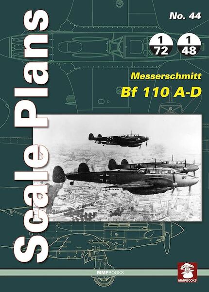 Scale Plans: Messerschmitt BF110A/D  9788365281920