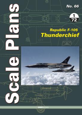 Scale Plans: Republic F105 Thunderchief  9788366549173