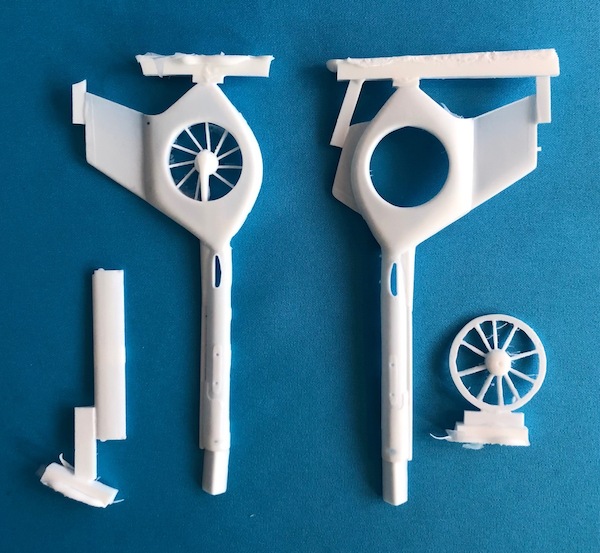 Airbus H145 Helicopter fenestron tail conversion set now with nose radar included (Revell) MSC72-01