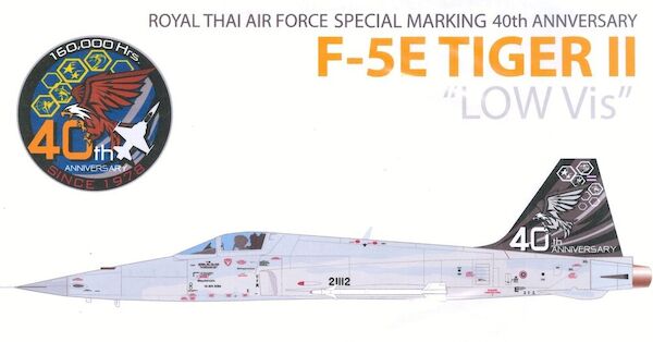 F5E Tiger (40th Ann Special markings Royal Thai AF "Lo-Vis"  MWD14405