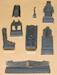 Mirage 2000C Singleseater cockpit replacement set (Italeri) C60