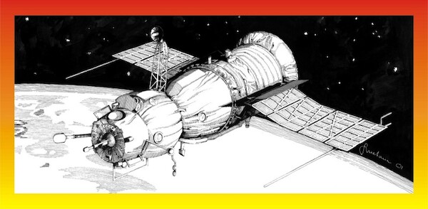 Early Soyuz Spacecraft (7K-OK)  NW009