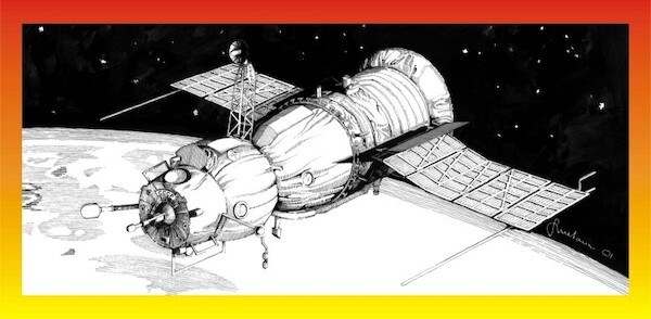 Early Soyuz Spacecraft (7K-OK) NW009
