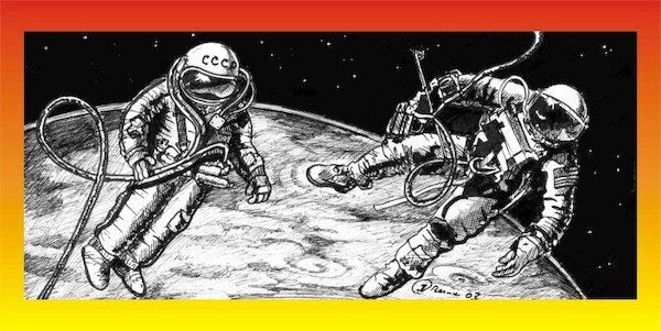 World's First Spacewalkers  NW045