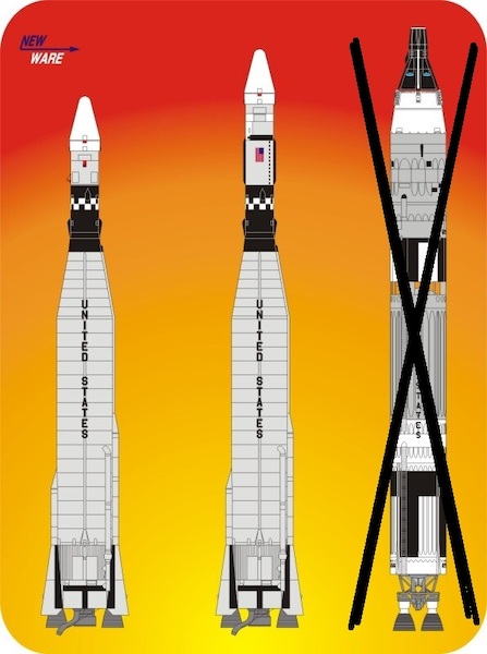 Gemini Program Launch Vehicles 2 instead of 3 NW105