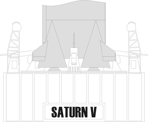 Saturn V Launch Stand (Airfix/Revell/ Monogram)  NW129