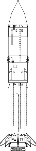 Saturn IB Apollo 1 - conversion and detail set (Airfix) NW141