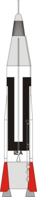 Atlas A Nosecone conversion set for Mercury capsule (Revell, Atlantis) NW149
