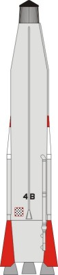 Atlas B Nosecone conversion set for Mercury capsule (Revell, Atlantis) NW150