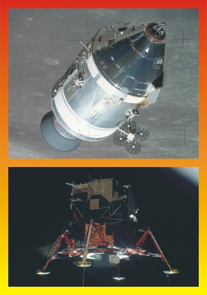 Apollo 11 Lunar Approach Detail set  CSM and LM (Dragon)  NW200