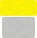 B1B Canopy window Masks (Revell) NWAM0014