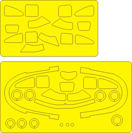 Ryan L17A Navion Airbrush Masks -EXPERT- (Valom) NWAM0144