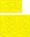 F86D sabredog Airbrush Masks -EXPERT- (Revell/Monogram) NWAM0150