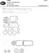 F14A Tomcat Airbrush Masks - BASIC- (Italeri) NWAM0157