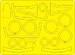 F101A/C Voodoo Airbrush Masks - BASIC - (Kitty Hawk) NWAM0195