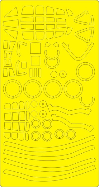 North American B45A/C Tornado Airbrush Masks (VALOM) NWAM0208