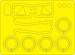 Suchoi Su-15TM Flagon F Airbrush Masks - BASIC - (Trumpeter) NWAM0217