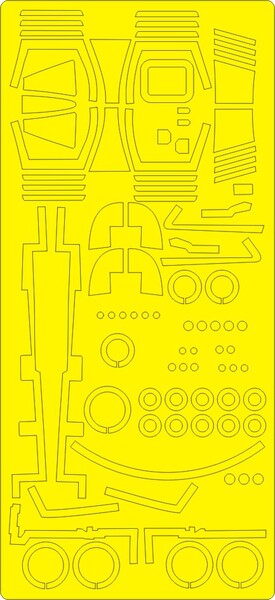 Lockheed TF104 Starfighter (G,D.DJ) Airbrush Masks - ADVANCED - (Hasegawa)  NWAM0247