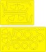 North American F86F-30 Sabre Airbrush Masks - ADVANCED - (Hasegawa) NWAM0261