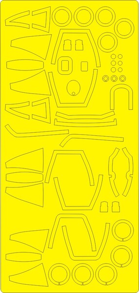 A7D/E Corsair EXPERT painting Masks (Hasegawa) NWAM0336