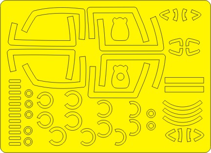 F111 Aardvark BASIC painting Masks (Hobby Boss) NWAM0350