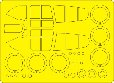 P40E/K Warhawk BASIC painting Masks (Hasegawa) NWAM0379