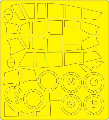 Dornier Do17Z-7 BASIC painting Masks (ICM)  NWAM0391