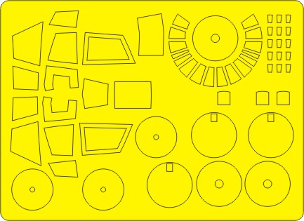 Dornier Do335B-2 BASIC painting Masks (Tamiya) NWAM0420
