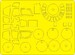Dornier Do335B-2 BASIC painting Masks (Tamiya) NWAM0420