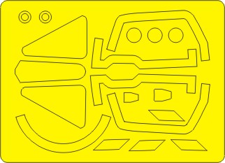 Suchoi Su17M-4 Fitter K BASIC painting Masks (Hobby Boss) NWAM0422