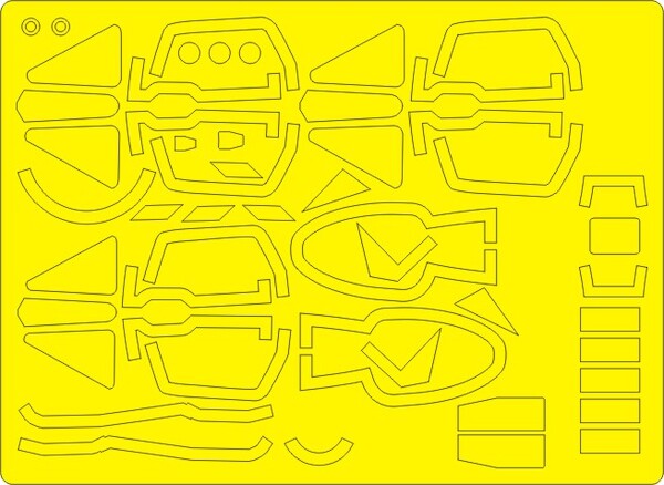 Suchoi Su17M-4 Fitter K ADVANCED painting Masks (Hobby Boss) NWAM0423