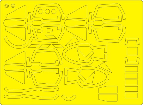 Suchoi Su17M-4 Fitter K ADVANCED painting Masks (Hobby Boss)  NWAM0423