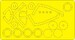 F80A/C Shooting Star BASIC painting Masks (Hobby Boss) NWAM0454