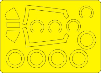 Douglas A1H/J Skyraider BASIC Painting Masks (Hasegawa)  NWAM0502