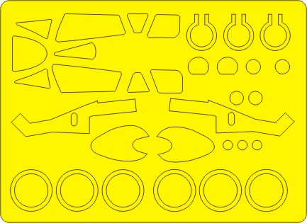Sukhoi Su7U Painting Masks (Modelsvit)  NWAM0504