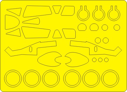 Sukhoi Su7U Painting Masks (Modelsvit)  NWAM0504