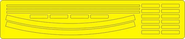 General Dynamics F111 Exhaust Nozzles Painting Masks (All Academy, Minicraft and Italeri) NWAM06012