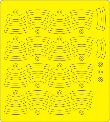 A4 Skyhawk Weapons Painting Masks (Hobby Boss) NWAM0640