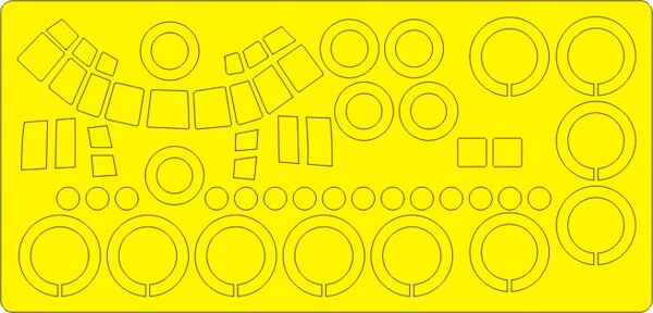 C130 Hercules BASIC Painting Masks (Italeri)  NWAM0673