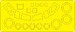 Grumman E2C Hawkeye BASIC Painting Masks (Fujimi) NWAM0714