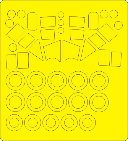 C27J Spartan BASIC Painting Masks (Italeri)  NWAM0752