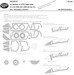 HS Buccaneer S2 EXPERT Painting Masks (Airfix)  NWAM0765